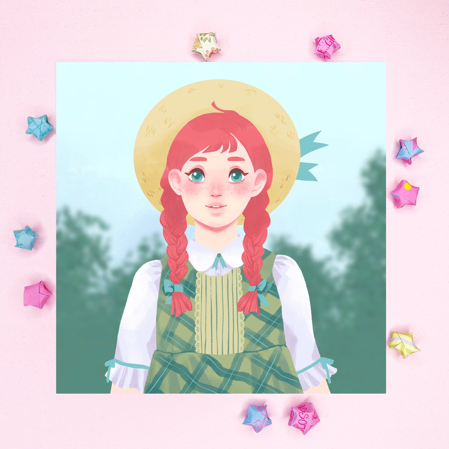 Super Cute Anime Anne of Green Gables Wall Decor, Kids Rooms, Baby and More! (Copy)