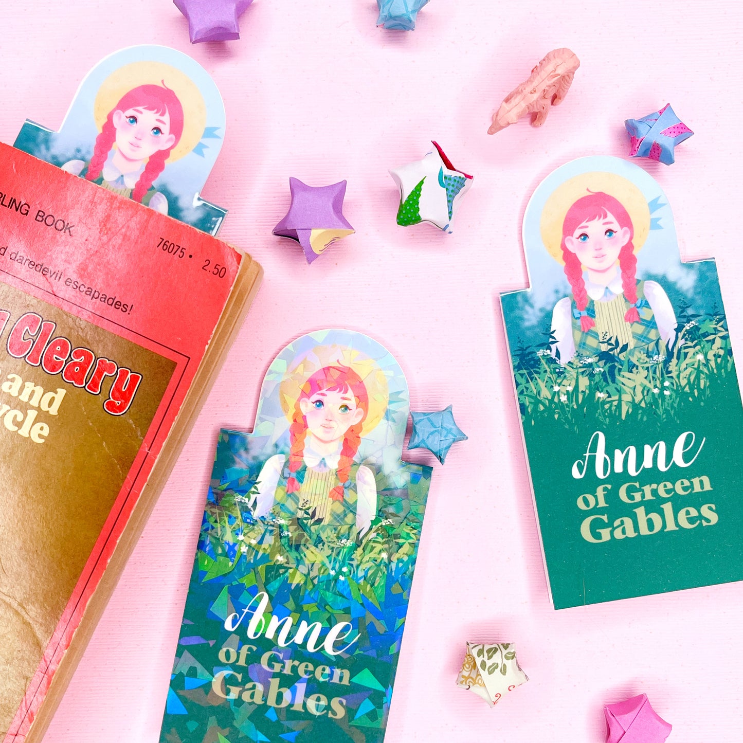 Cute Anne of Green Gables Magnetic Bookmark for Book Lovers and Readers