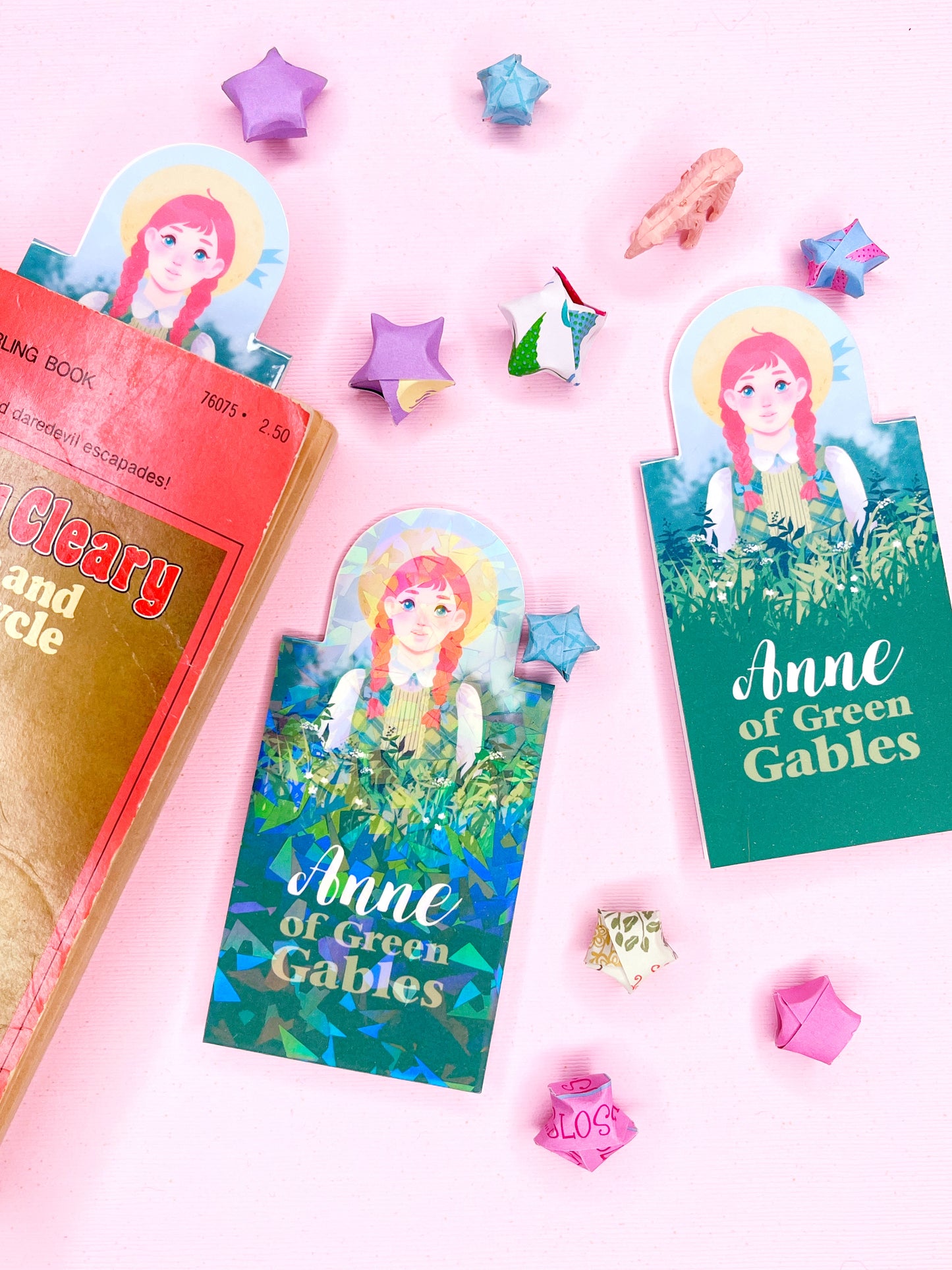 Cute Anne of Green Gables Magnetic Bookmark for Book Lovers and Readers