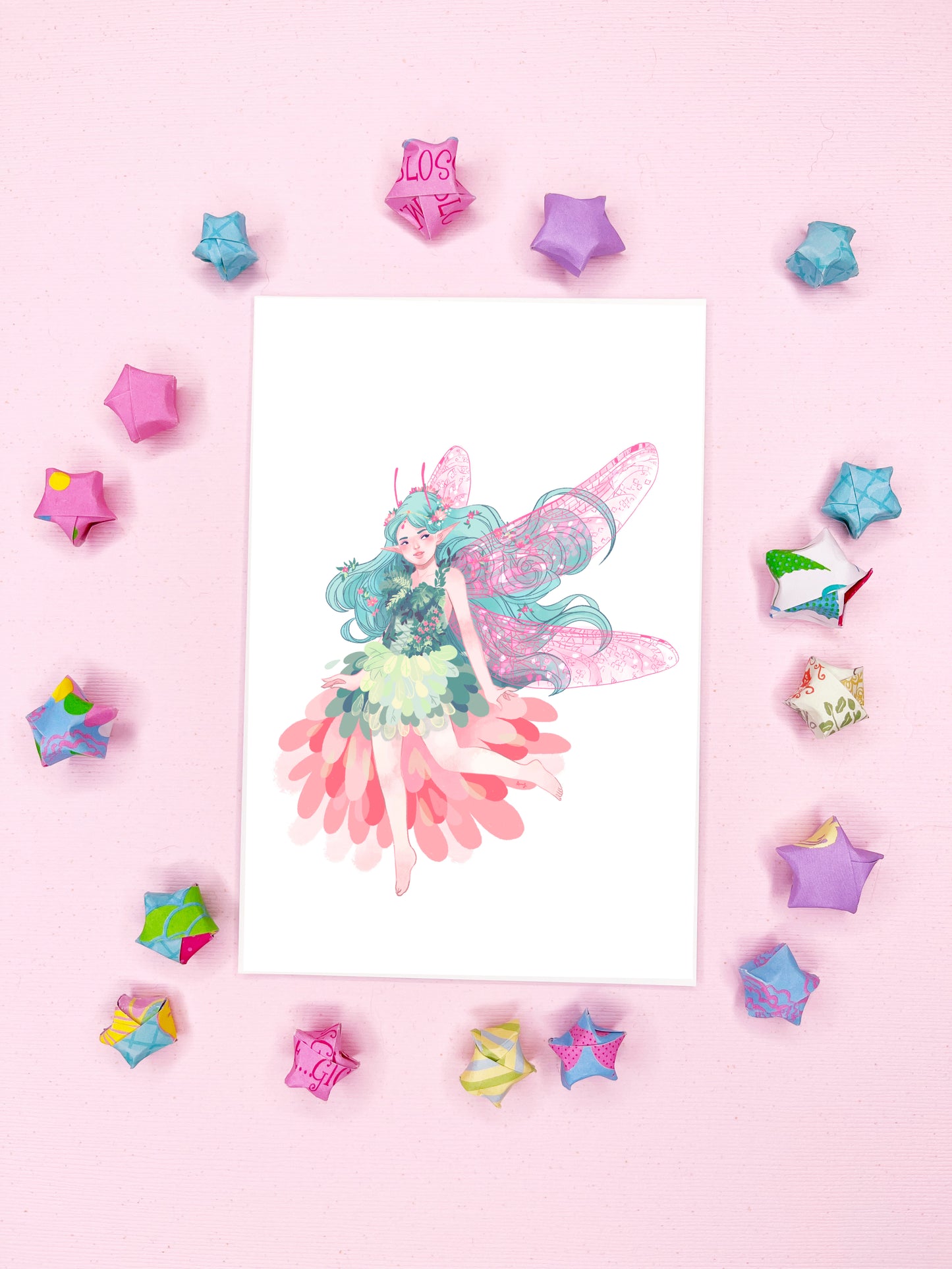 Beautiful Floral Fairy Art Prints for Wall Decor, Kids Rooms, Baby and More!