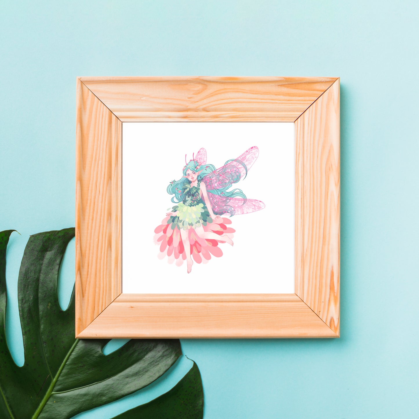 Beautiful Floral Fairy Art Prints for Wall Decor, Kids Rooms, Baby and More!